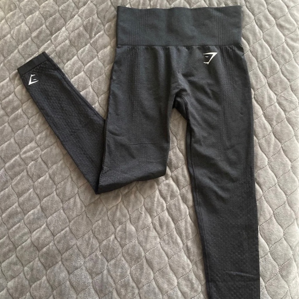 Gymshark Viral Seamless leggings black marl